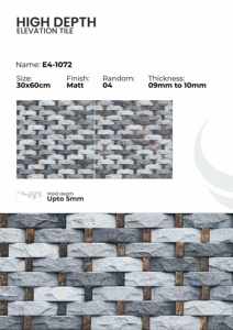 Carreaux muraux extérieurs en porcelaine 300x600mm Premium - Product Image 3