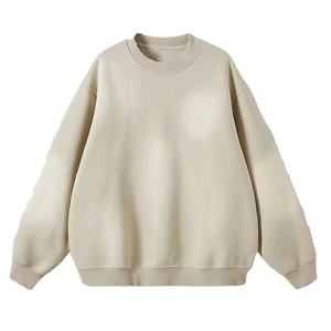 Sweat-shirts de luxe au design personnalisé, en coton épais de haute qualité, style vintage, col rond, effet délavé pour hommes - Product Image 2