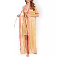 Chemise de nuit sexy pour femmes, vêtements de nuit d'été/printemps, jersey 100% polyester, manches courtes, ensembles de vêtements de nuit doux, design OEM, séchage rapide