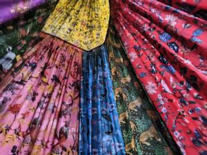 Cotton Garden <b>Canopy</b> Multi-Printed Decorative Hanging <b>Tent</b> for Outdoor Living Backyard Patio Shade Shelter - Product Image 4