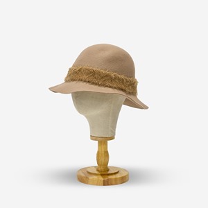 Chapeau cloche pour femme élégant de luxe Vintage Glamour Style formel doux durable confortable pour toute saison pour l'été - Product Image 1