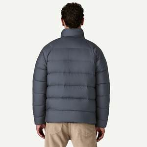 แจ็กเก็ตขนเป็ดน้ำหนักเบาสำหรับผู้ชายเสื้อแจ็คเก็ตทรงพองสำหรับฤดูหนาวโลโก้โพลีเอสเตอร์ออกแบบได้ตามต้องการขนาดใหญ่พิเศษ - Product Image 2