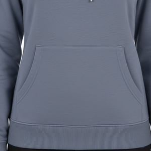 Sudadera con Capucha Oversize Gris Frío de Alto Gramaje 350GSM 100% Algodón Felpa Estilo Urbano con Hombros Caídos y Logotipo Personalizado - Product Image 5