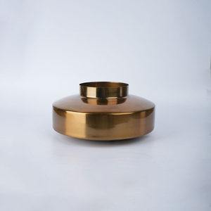 Ensemble de 3 pots à fleurs galvanisés de luxe pour jardin, design élégant, décoration de fête, hôtel - Product Image 6
