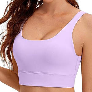 Quick Dry <b>Sports</b> <b>Bra</b> Gym Clothing Workout Fitness Wear Spandex Nylon Material Best Factory Price Wholesale <b>Sports</b> <b>Bra</b> For Women - Product Image 1