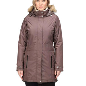 <b>Women's</b> Waterproof Hooded Reversible <b>Winter</b> <b>Parka</b> Jacket Breathable Plus Size Quilted Nylon Raw Fabric OEM Service Customizable - Product Image 5