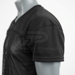 Custom Sublimation Teamwear <b>Mesh</b> Football Jersey Quick Dry Breathable Polyester Sports Shirt For Club Training And Match - Product Image 5