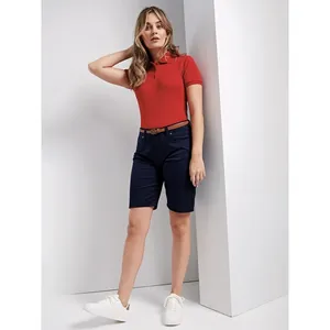 Shorts de travail chino pour femmes, polos promotionnels - Product Image 5