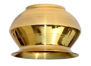 ทองเหลือง gangajal kalash/lota brass | Kalash สำหรับ pooja Temple gangajal lota (แพ็ค - Product Image 5