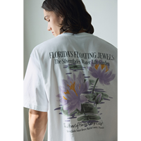 OEM ODM Maßgeschneiderte Herren-T-Shirts Großhandelslieferant 100% Baumwolle Weiß Streetwear Schlicht Distressed Lässig Grafik Oversized