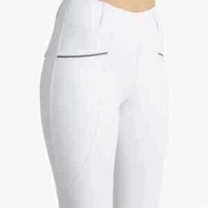 Pantalones de Montar para Mujer, Diseño Deportivo, Agarre de Silicona, Color Negro, Precio al por Mayor - Product Image 2