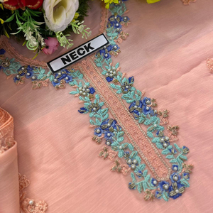 <span class=keywords><strong>Punjab</strong></span> Special Punjabi Fancy Bestickte Anzüge Stil Damen Damen Schwere ungestickte Anzug materialien für Damen Phantasie - Product Image 5