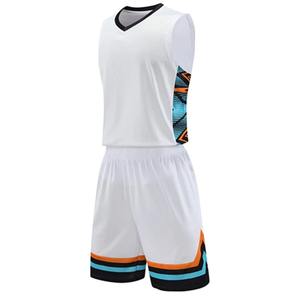 Maillot de basket-ball pour jeunes hommes et enfants, grande taille, ensemble d'entraînement respirant à séchage rapide, gilet et short, nom, numéro, logo - Product Image 1