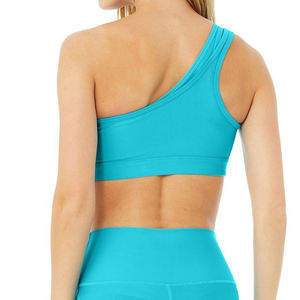 Vente en gros de vêtements de fitness, vêtements de sport, soutien-gorge de sport à une épaule pour femmes, soutien-gorge de sport à impact élevé - Product Image 3