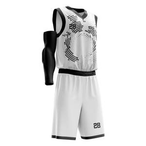 Derniers maillots de basket-ball personnalisés, uniformes de basket-ball haut de gamme par sublimation vierge, vêtements de sport en gros, uniforme de basket-ball - Product Image 2
