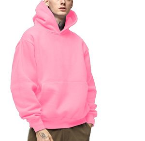 Sweat à capuche en tricot imprimé vert 100% coton unisexe Streetwear conception personnalisée OEM fabrication impression numérique doublé - Product Image 4