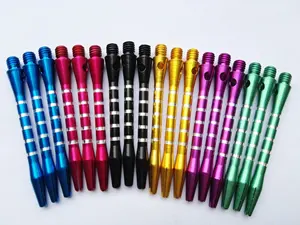 Arbres de fléchettes en aluminium rainuré de qualité supérieure avec revêtement en titane pour une précision létale - Product Image 2