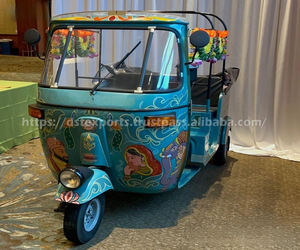 Tuk de entrada nupcial de estilo Punjabi para boda del Reino Unido, entrada de pareja de matrimonio indio, entrada de novio de novia decorativa ligera - Product Image 2