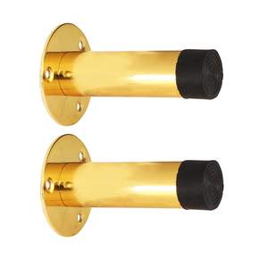 Fourniture directe d'usine d'accessoires de porte de haute qualité butée de porte murale en laiton au design antique à vendre - Product Image 5