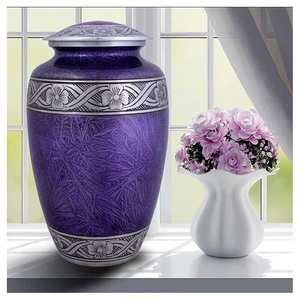 Urne funéraire minimaliste en aluminium sur mesure avec finition de qualité supérieure pour exportation - Product Image 5