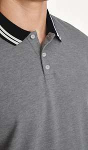 Polos pour hommes à la mode, respirants, à séchage rapide, style personnalisé, coupe ajustée, best-sellers - Product Image 2