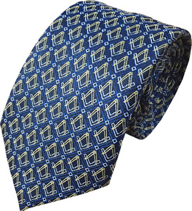 Ensemble de cravates maçonniques de luxe de haute qualité faites à la main en soie personnalisé de fournisseur d'usine de meilleure qualité OEM bas - Product Image 1