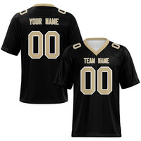 Jersey de Fútbol Americano Sublimado con Diseño Personalizado, Tejido de Malla Transpirable, Control de Humedad, Calidad Garantizada Directamente de Fábrica OEM