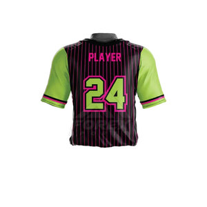 Uniforme de béisbol por encargo de alta calidad, novedad, uniforme de béisbol transpirable al por mayor - Product Image 6