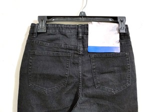 Nouvel arrivage Denim droit pour filles coupe ajustée décontracté écologique respirant de haute qualité économique design à la mode vente en gros - Product Image 2
