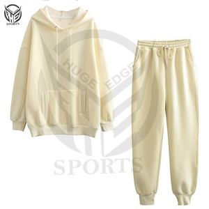 Ensemble pour femmes Costume tricoté Survêtement décontracté Col en O Manches longues Costumes de sport pour femmes Printemps Automne Hiver par Huge Edge 2025 - Product Image 5