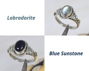 New Arrival Solid 925 Sterling Silver Plated Oval Bezel Setting Handmade Women Bulk <b>Ring</b> Bahamian Jewelry Wholesale Suppliers - Product Image 5