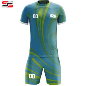 Conjunto de camiseta de ropa de fútbol de secado rápido, uniforme de fútbol personalizado de alta calidad, uniformes de fútbol de club, kit de fútbol de manga corta - Product Image 4