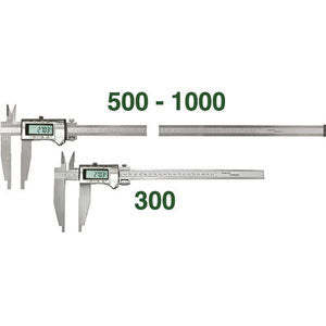3748E 300 Digital Electronic Calipers Stainless Steel with Micrometer Screw and Cross-Tip Featuring Plastic Dial - Product Image 1