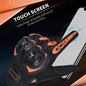 Nouvel arrivage de gants de moto en cuir pour hommes Meilleurs gants de moto en cuir Gants de moto pour hommes à bas prix Fabriqués au Pakistan - Product Image 2