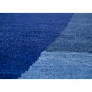 พรมขนสัตว์ถักมือสีน้ำเงิน Brahmaand ลายแบบนามธรรม สำหรับห้องนั่งเล่นและทางเดิน รูปทรงสี่เหลี่ยมผืนผ้า รุ่นใหม่ SPR-7157(Em) - Product Image 3
