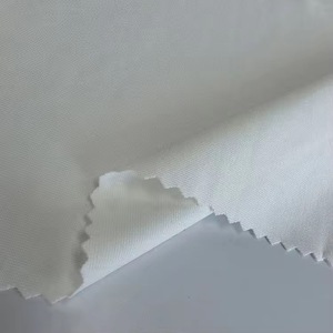 Tissu en molleton uni en coton biologique peigné, super doux, poids lourd, extensible dans les 4 sens, pour vêtements de sport - Product Image 1