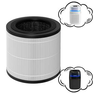 Filtre de remplacement Cobectal H14 True HEPA pour purificateur d'air ZQA-5000A, charbon actif 3-en-1 pour la maison, le bureau et le foyer - Product Image 3
