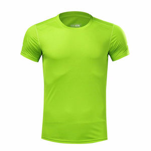 Prix de gros Gym Fitness personnalisé hommes t-shirts couleur différente à manches courtes vêtements d'été séchage rapide coton homme t-shirt O cou - Product Image 5