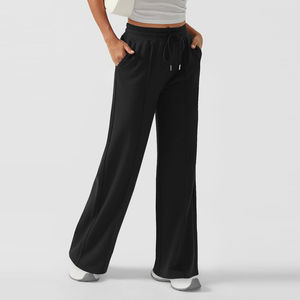 Professional Manufacture Street Wear <b>Women</b> <b>Baggy</b> <b>Trousers</b> <b>For</b> Best Design Custom Breathable Ladies Sweatpants - Product Image 5