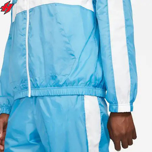 ชุดแจ็กเก็ตกันลมน้ำหนักเบาแห้งเร็วผ้าโพลีเอสเตอร์แบบ100% ออกแบบได้ตามต้องการพิมพ์โลโก้ XL - Product Image 3