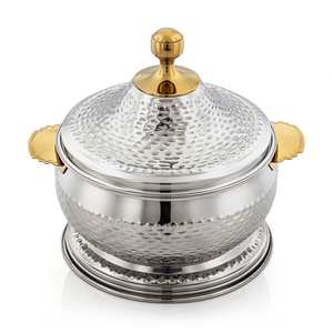 จานอุ่นอาหารเสิร์ฟอาหารบุฟเฟ่ต์เครื่องใช้สำหรับจัดเลี้ยงแบบคลาสสิกดีไซน์แฮนด์เมดสำหรับงานแต่งงานและงานเลี้ยง - Product Image 3