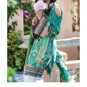 Elegante diseñador señoras Salwar Kameez buena calidad Casual césped vestido 2025 directo de fábrica suministro indio paquistaní ropa madre - Product Image 1