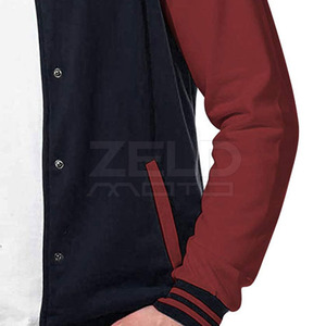 Venta caliente en la chaqueta por encargo Lettermen chaqueta logotipo personalizado invierno hombres Lettermen chaqueta - Product Image 5