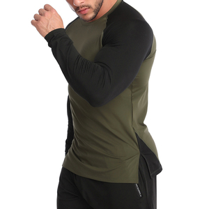 Wholesale Men's Summer T-Shirts 100% Organic Cotton Striped Design with Pocket <b>Short</b> & Long <b>Sleeve</b> Options Plus Size Logo Print - Product Image 3