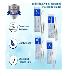 Vente en gros d'ensemble d'outils de ciseaux chirurgicaux pour animaux vétérinaires Packs d'équipement Kit d'instruments chirurgicaux Instrument médical Utilisation hospitalière - Product Image 2