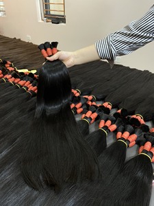 Venta al por mayor Grado 12A Liso a granel en extensiones de cabello 100% Cabello crudo vietnamita de alta calidad - Product Image 2