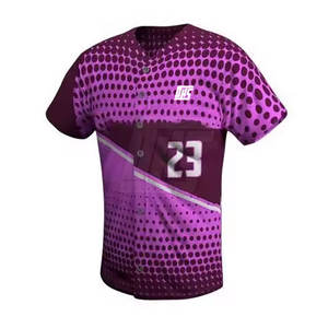 ชุดเบสบอลแบบมืออาชีพ ชุดทีม ชุดเบสบอลสำหรับการแข่งขันลีกและการฝึกซ้อม - Product Image 2