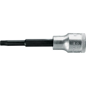 GEDORE INX 19 1/2 ? Clé à douille interne à cannelures M6, longueur 100 mm, outils d'atelier - Product Image 1