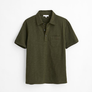 Polos personalizados para hombre al por mayor, camisetas de calle con bolsillo y logotipo personalizados, camisetas polo para hombre - Product Image 1