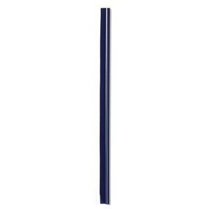 Durable DIN <b>A4</b> Plastic Clamping Rail Dark Blue 100 Pieces/Pack Essential Office Clips - Product Image 1
